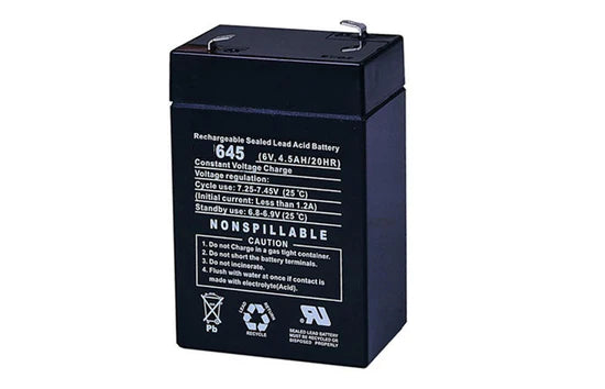 Replacement Exit Sign Battery - Rechargeable Sealed Lead Acid Emergency ...