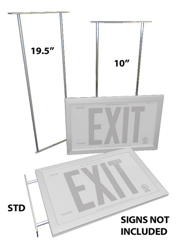 1.5 inch Mount for Ceiling or Perpendicular Flag Positioning