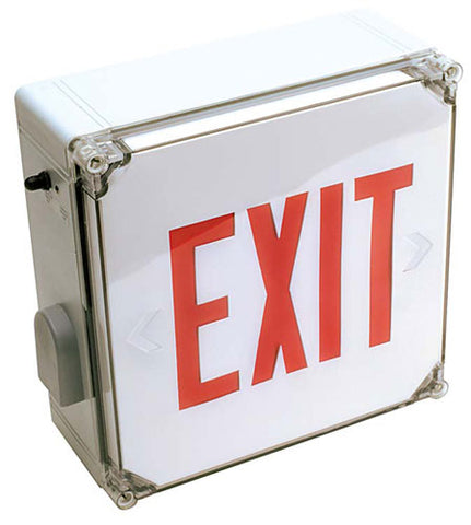 Waterproof Exit Sign Emergency Lighting