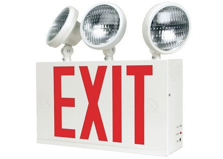 New York City Exit Sign Combo Emergency Lighting